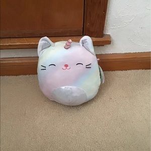 Pascal rainbow caticorn squishmallow 8”